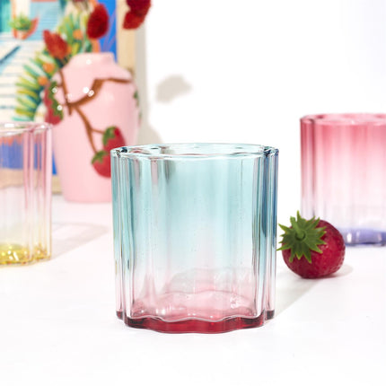Ombre stikla glāze 280 ml