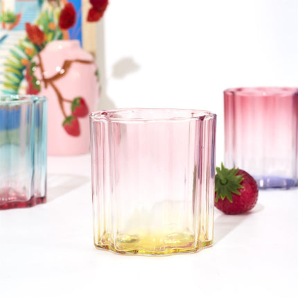 Ombre stikla glāze 280 ml