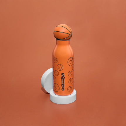 Sporta termopudele 400 ml ar bumbas formas vāciņu