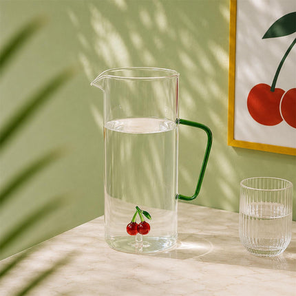 Stikla krūze ar 3D augļa figūriņu 1,5 l