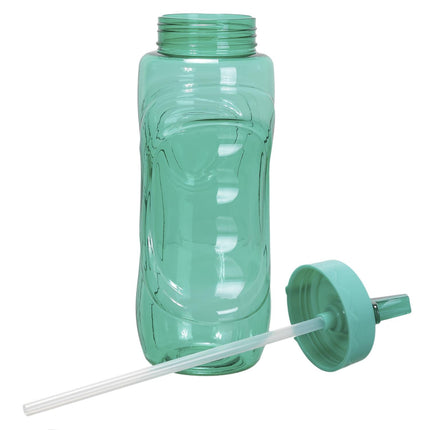 Sporta ūdens pudele ar salmiņu – 900 ml