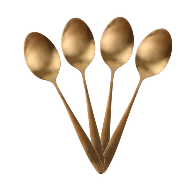 Galda piederumu komplekts – 16 daļas, vara tonī