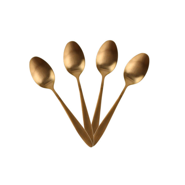 Galda piederumu komplekts – 16 daļas, vara tonī