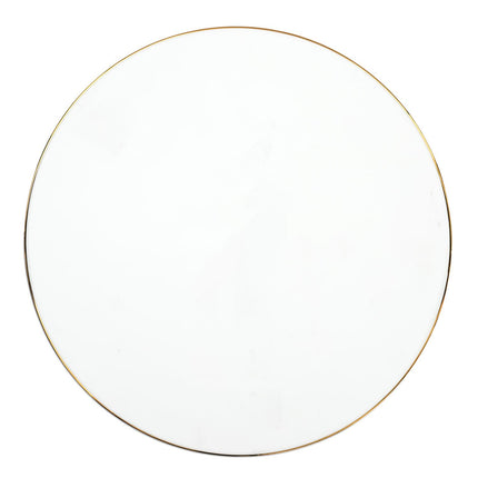 Porcelāna tortes statīvs ar zelta maliņu