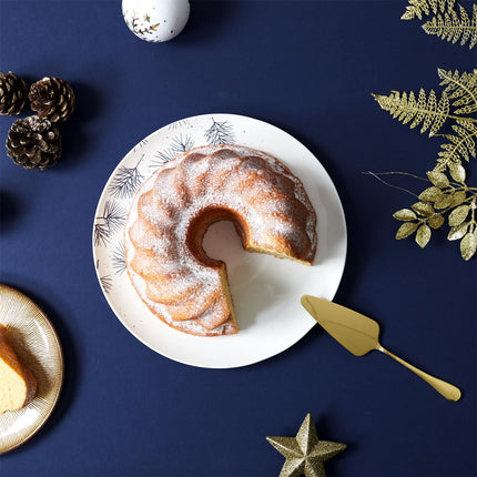 Zelta kūkas lāpstiņa / servēšanas nazis (22 cm)