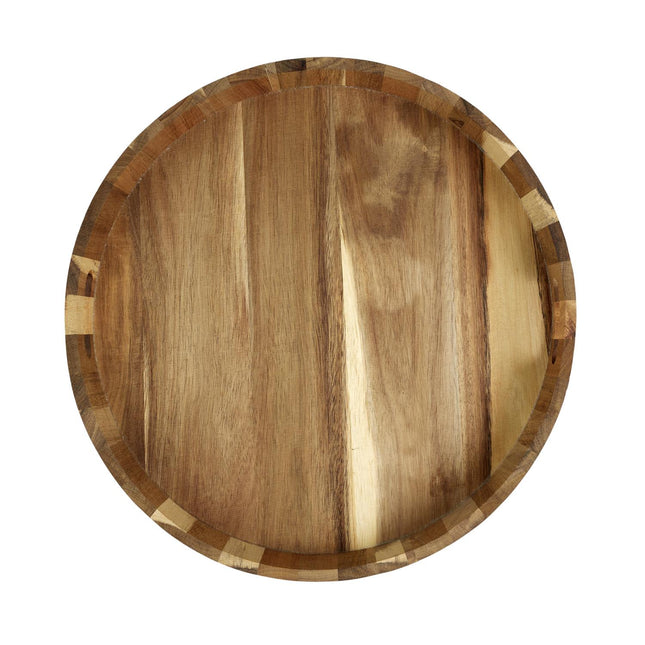 Apaļa koka paplāte – 40 cm
