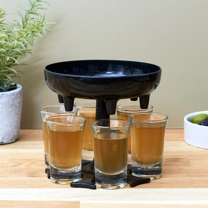 6 glāzīšu dzērienu dozators ballītēm