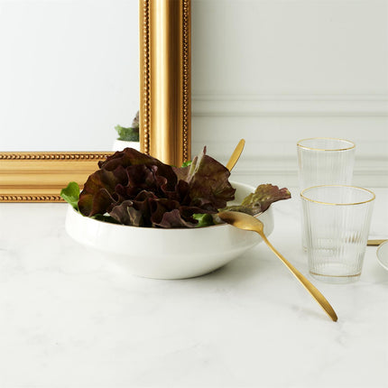 Porcelāna bļoda ar zelta maliņu – Ø 25 cm