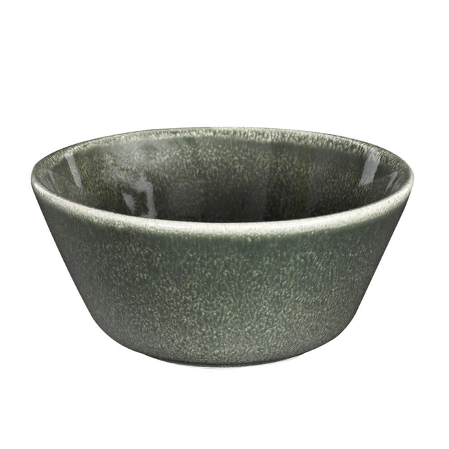 Akmensmasas bļoda tumši zaļā tonī – Ø 15 cm