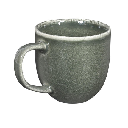 ''Black Forest'' zaļā keramikas krūze 300 ml – stoneware dizains