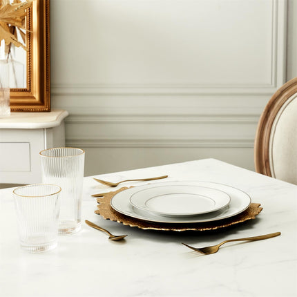 Stikla glāze ar zelta maliņu – 400 ml