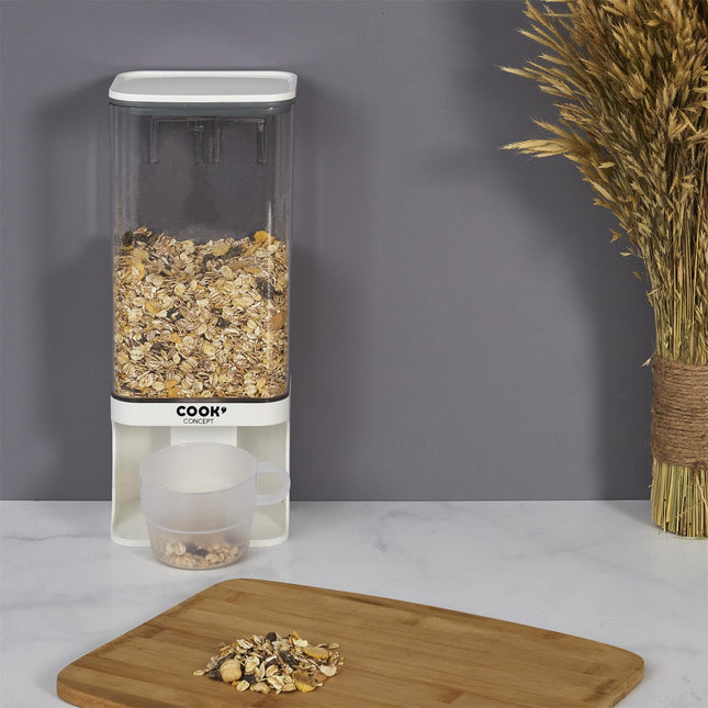 Musli un sauso produktu dozators ar mērtrauku (1,5 L)