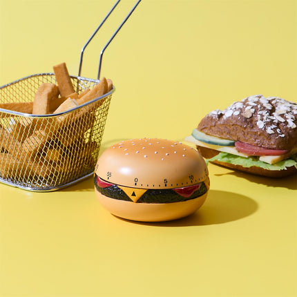 Virtuves taimeris, 3 dizaini – hamburgers / pavārs / mērces pudele
