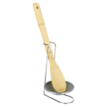 Virtuves piederumu turētājs ar paliktni