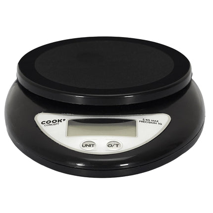 Elektroniskie virtuves svari (5 kg / 1 g precizitāte)