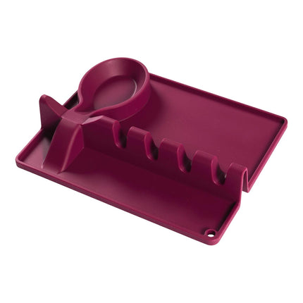 Silikona virtuves piederumu turētājs – 22 × 18 cm, 2 krāsas