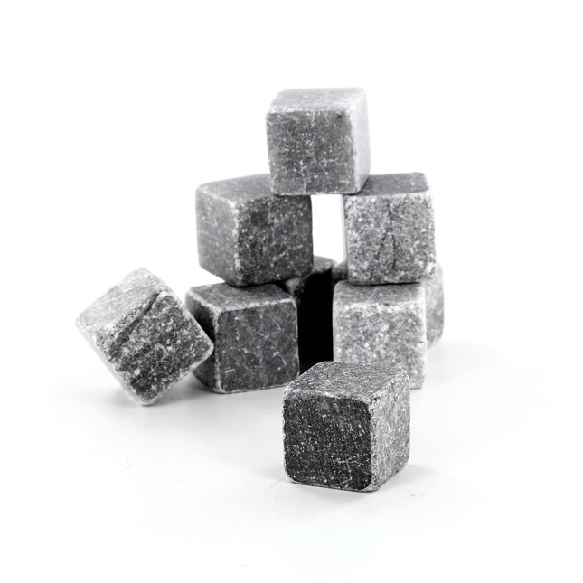 Viskija akmeņi dzērienu atdzesēšanai (9 gab. komplekts)