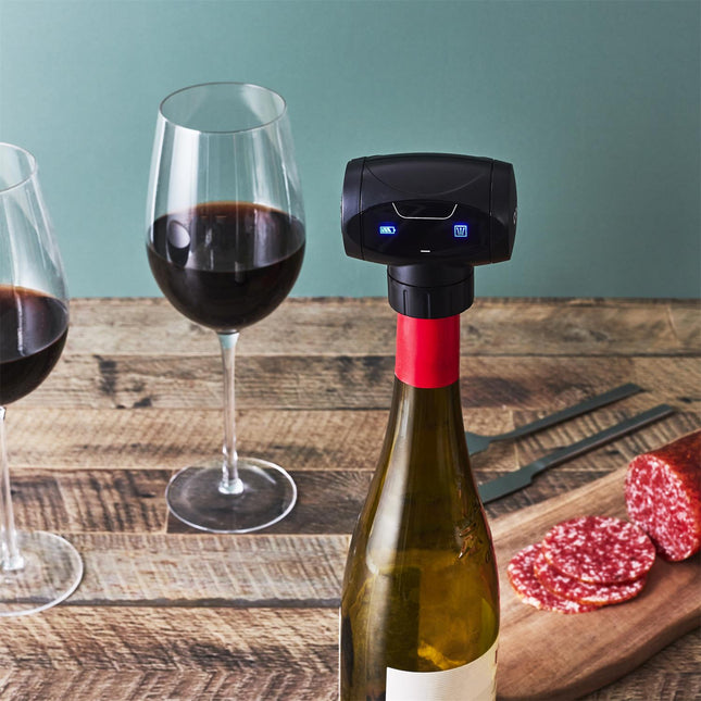 Elektriskais vīna vakuma korķis