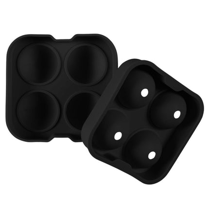 Silikona ledus bumbu forma viskijam – 4 sadaļas