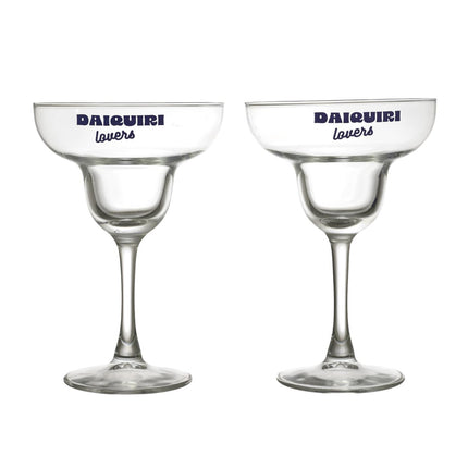 Daiquiri Lovers kokteiļu glāžu komplekts ar aksesuāriem (2 glāzes)