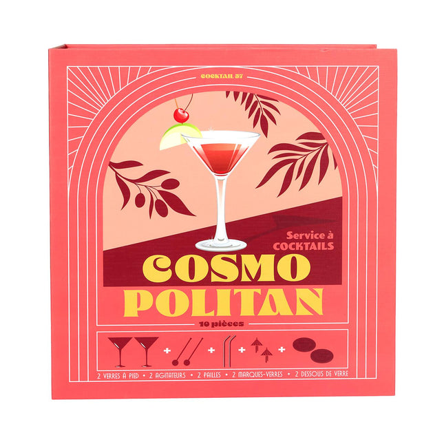 Cosmopolitan kokteiļu dāvanu komplekts “Cosmo Lovers”