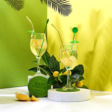 Dāvanu komplekts “Gin Tonic lovers” – glāzes un aksesuāri gin tonic baudīšanai