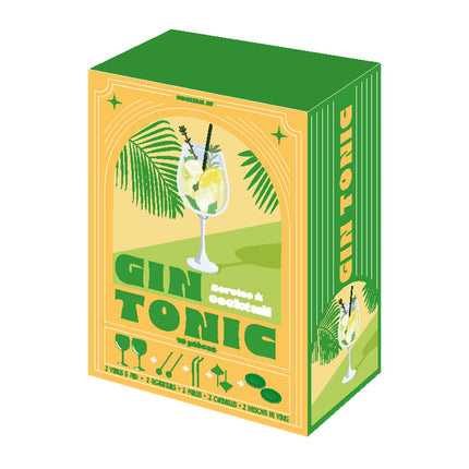 Dāvanu komplekts “Gin Tonic lovers” – glāzes un aksesuāri gin tonic baudīšanai