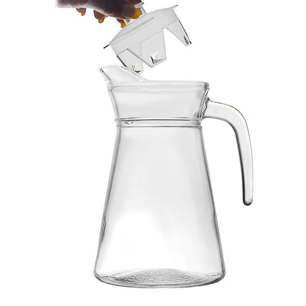 Stikla karafe ar 4 glāzēm – 1,5 l komplekts