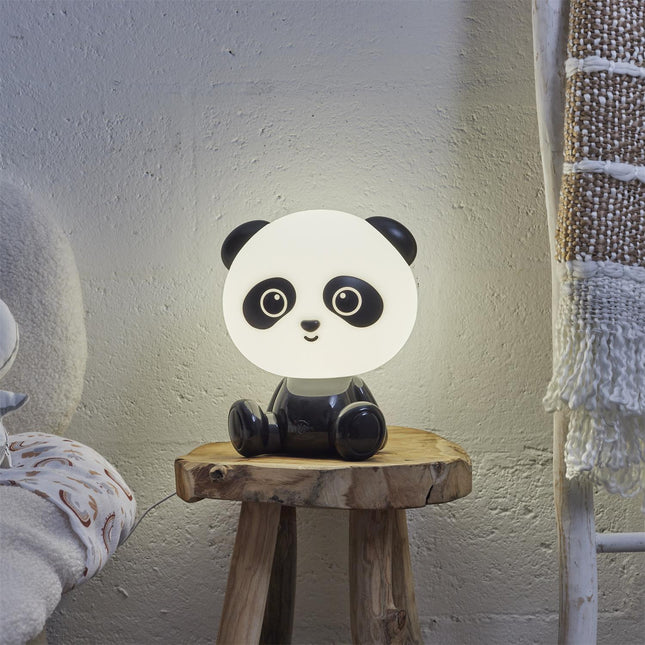 Panda LED naktslampa bērniem – USB uzlāde, pieskāriena vadība