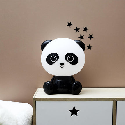 Panda LED naktslampa bērniem – USB uzlāde, pieskāriena vadība