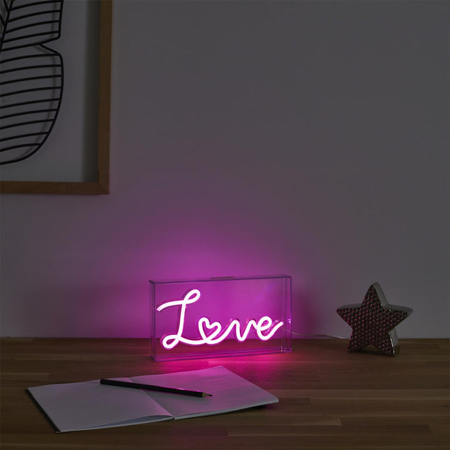 LED neona lampa “Love”