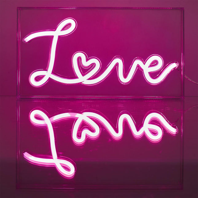 LED neona lampa “Love”