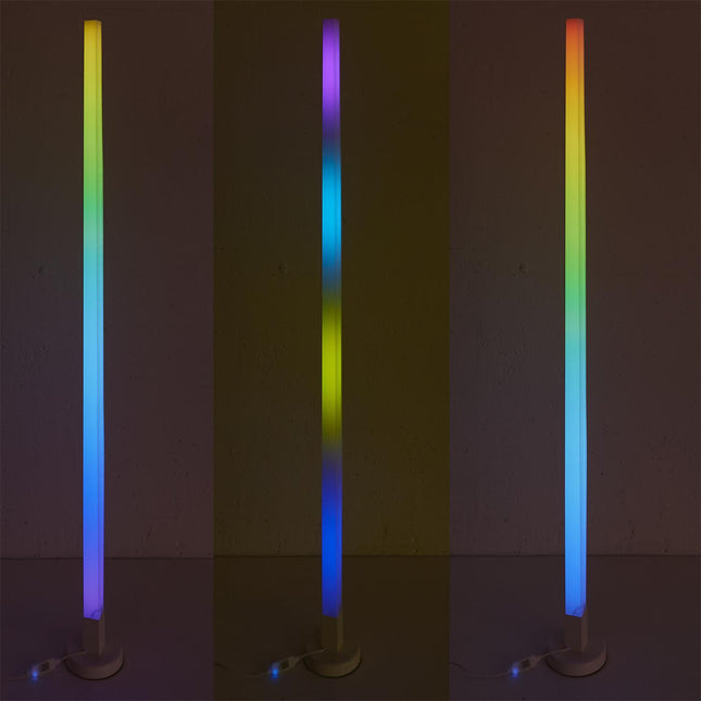 LED stāvlampa  ar krāsu maiņu un tālvadību (151 cm)