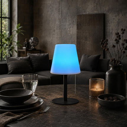 Uzlādējama LED galda lampa iekštelpām/ārtelpām H30 cm