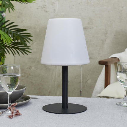 Uzlādējama LED galda lampa iekštelpām/ārtelpām H30 cm