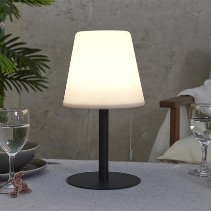 Uzlādējama LED galda lampa iekštelpām/ārtelpām H30 cm