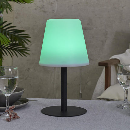 Uzlādējama LED galda lampa iekštelpām/ārtelpām H30 cm