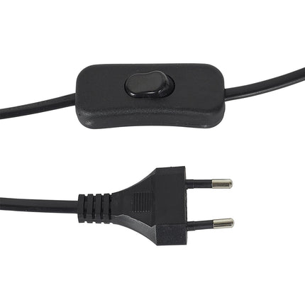 Galda lampa – melna keramikas lampa ar auduma abažūru