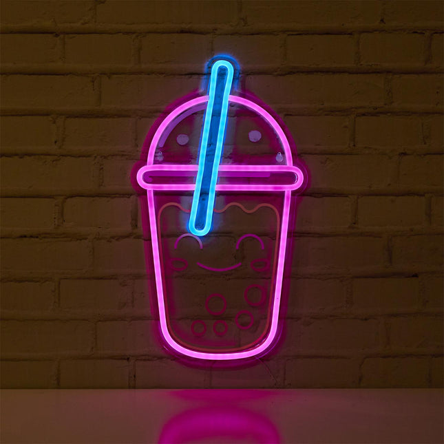 LED dekora lampa “Bubble Tea” – neona efekts