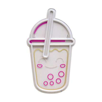 LED dekora lampa “Bubble Tea” – neona efekts