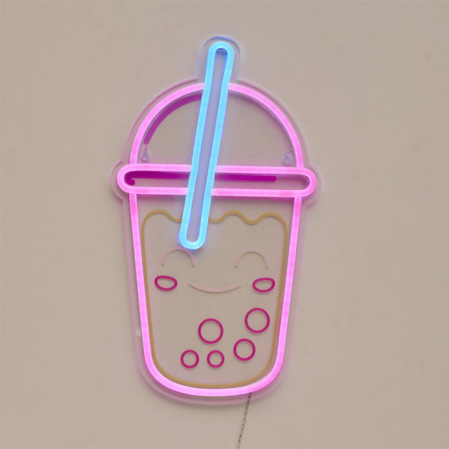 LED dekora lampa “Bubble Tea” – neona efekts