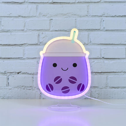 Kawaii LED neona efekta lampa, 4 dizaini, 19 × 25,4 cm