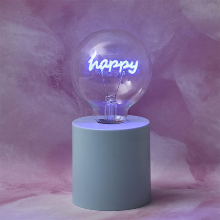 LED neon efekta spuldzes lampa ar uzrakstu / simbolu – bateriju darbināma 17.3 cm