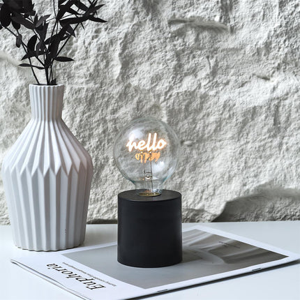 LED neon efekta spuldzes lampa ar uzrakstu / simbolu – bateriju darbināma 17.3 cm