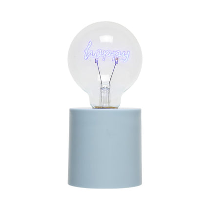 LED neon efekta spuldzes lampa ar uzrakstu / simbolu – bateriju darbināma 17.3 cm