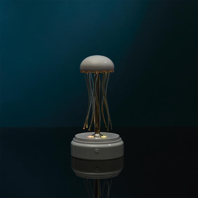 LED medūzas rotējoša lampa ar mainīgām krāsām – dekoratīva 20.5 cm