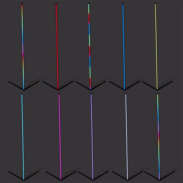 LED stāvlampa  ar tālvadību (142 cm)