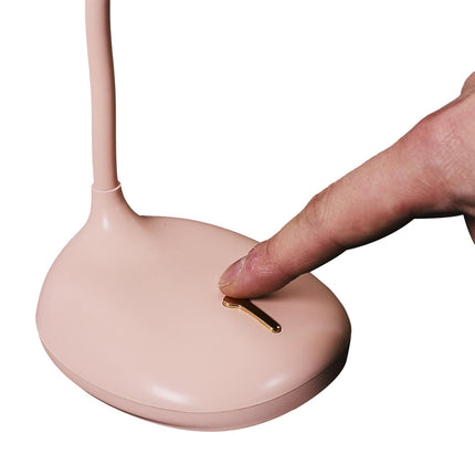 LED uzlādējama galda lampa ar austiņām