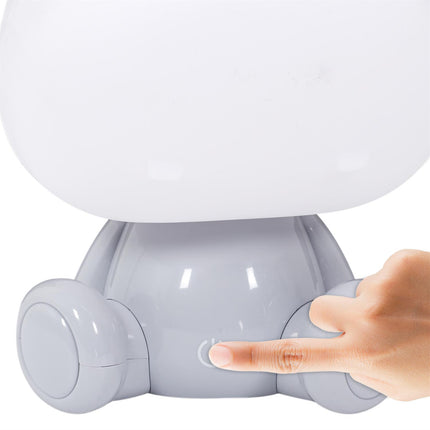 LED naktslampa “Nīlzirgs” – mīlīgs gaismas draugs bērnu istabai