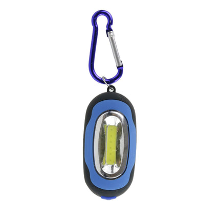 Mini COB LED lukturītis ar karabīni un magnētu, 4 krāsas
